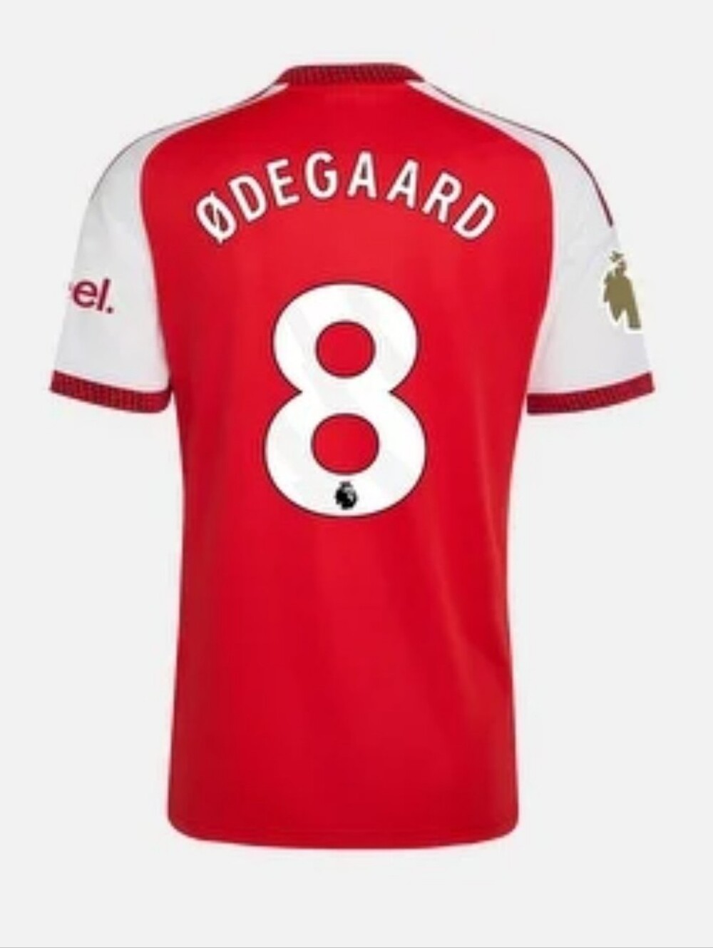 adidas Arsenal Red and White Men's Football Jersey - Picture 3 of 8